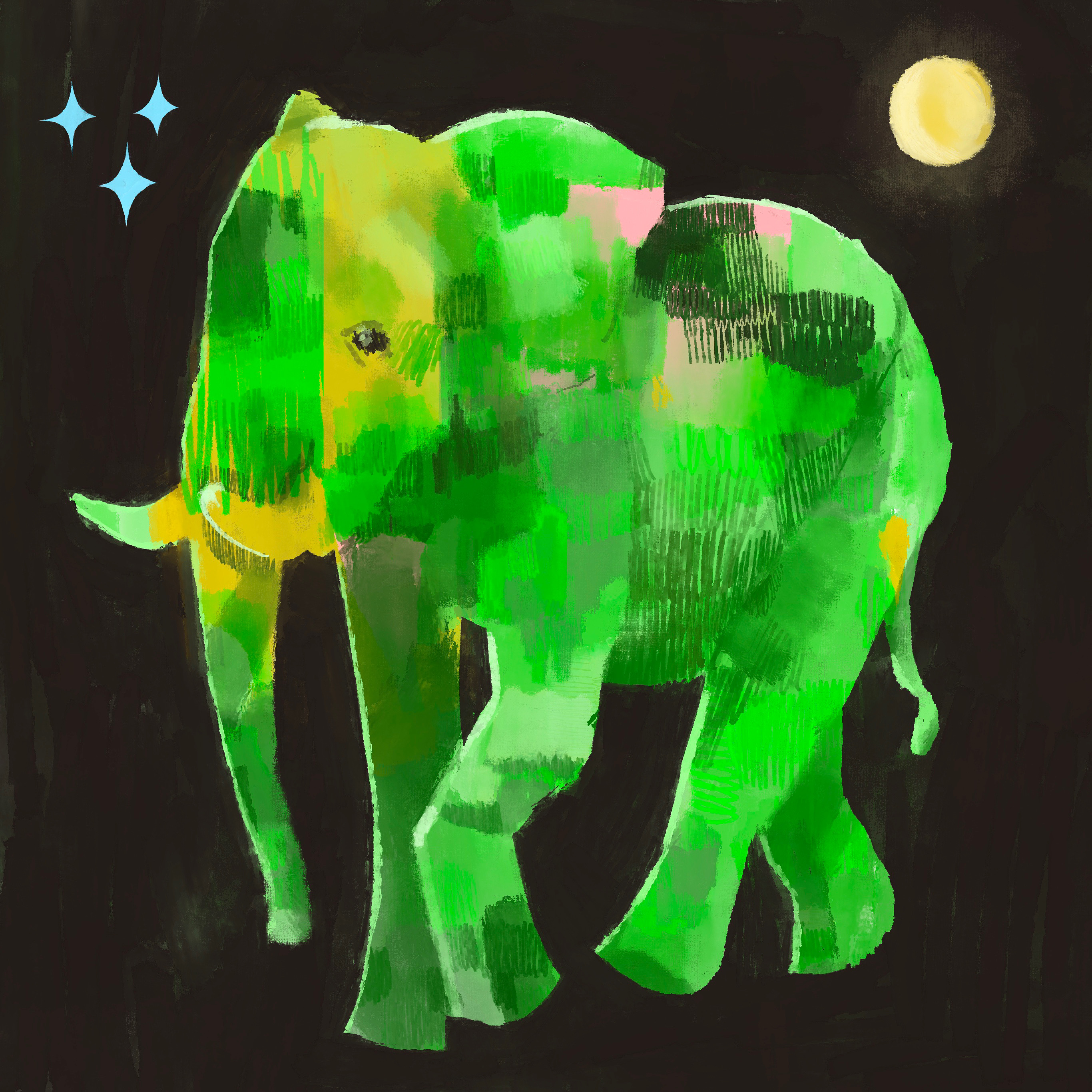 André Gábor illustration – figurative artwork