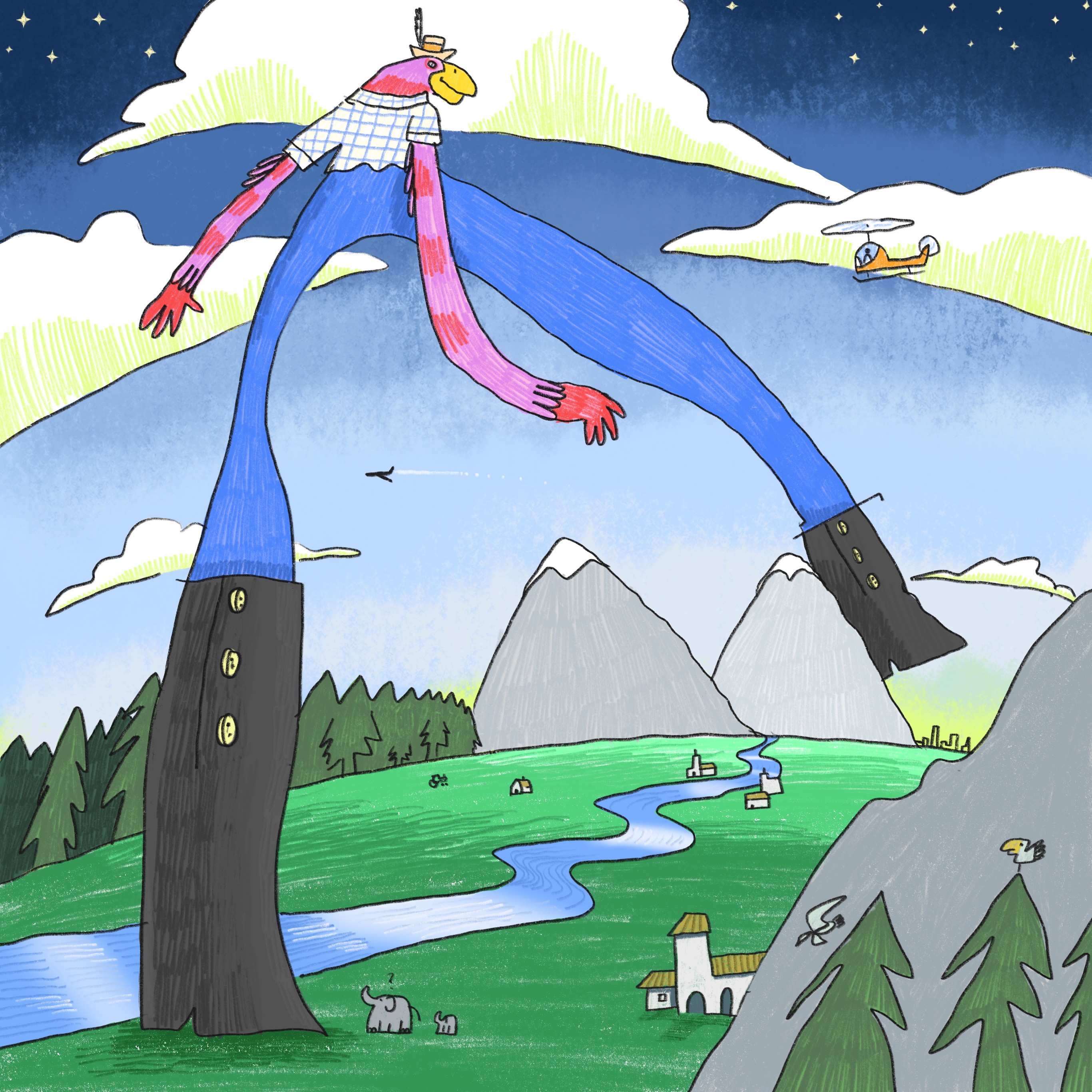 André Gábor illustration – creative artwork