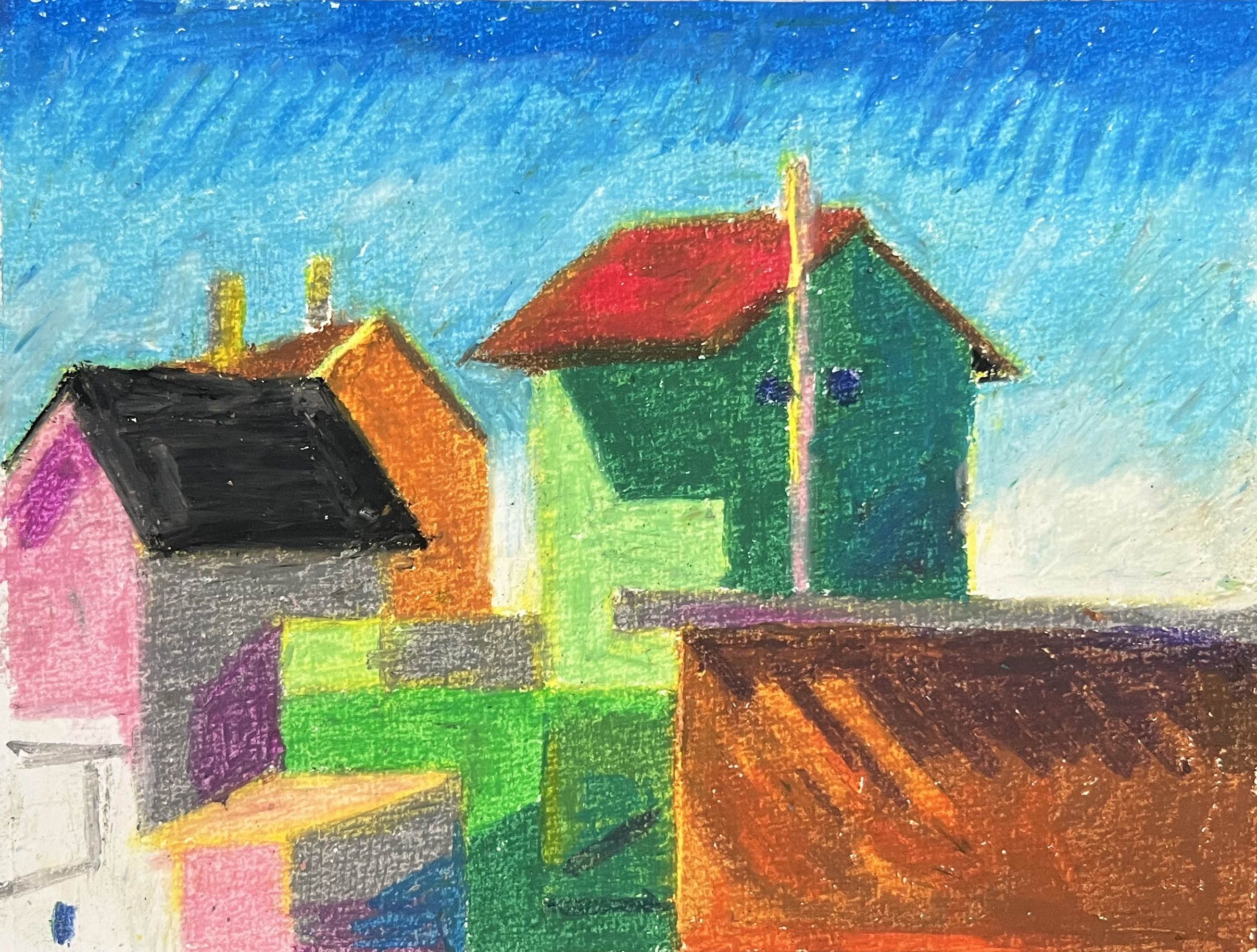 André Gábor festmény – eredeti alkotás