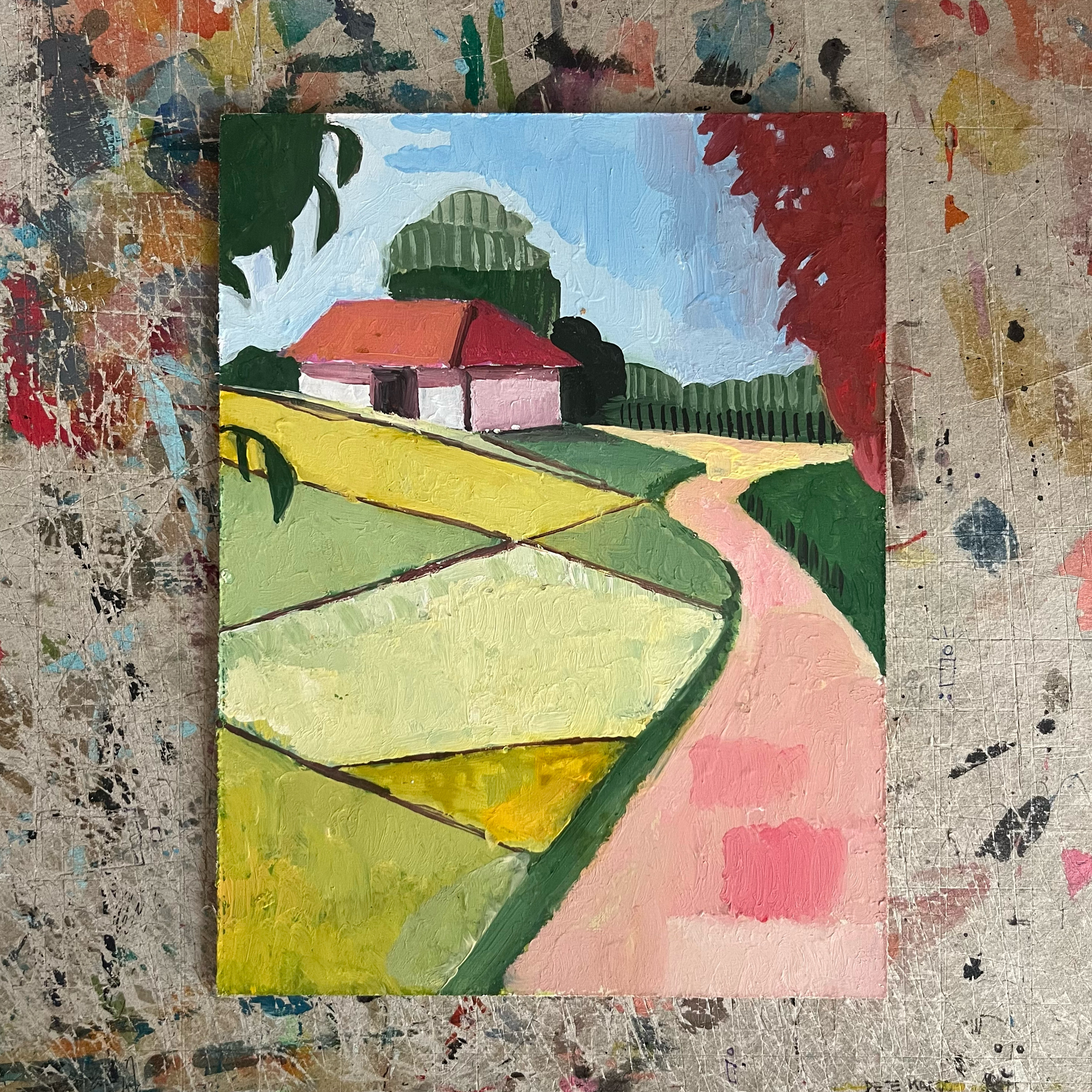 André Gábor painting – original artwork