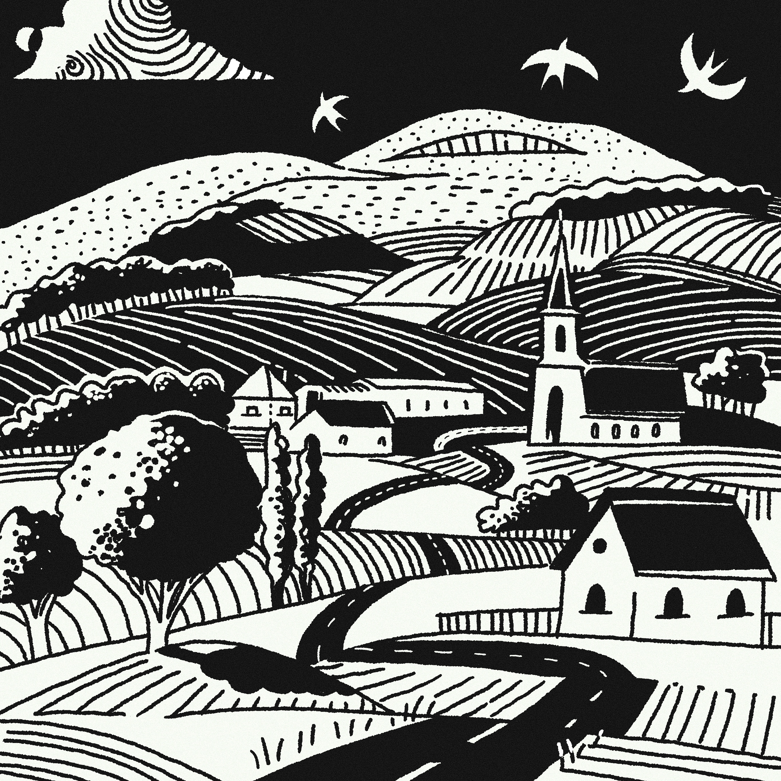 André Gábor painting – original artwork