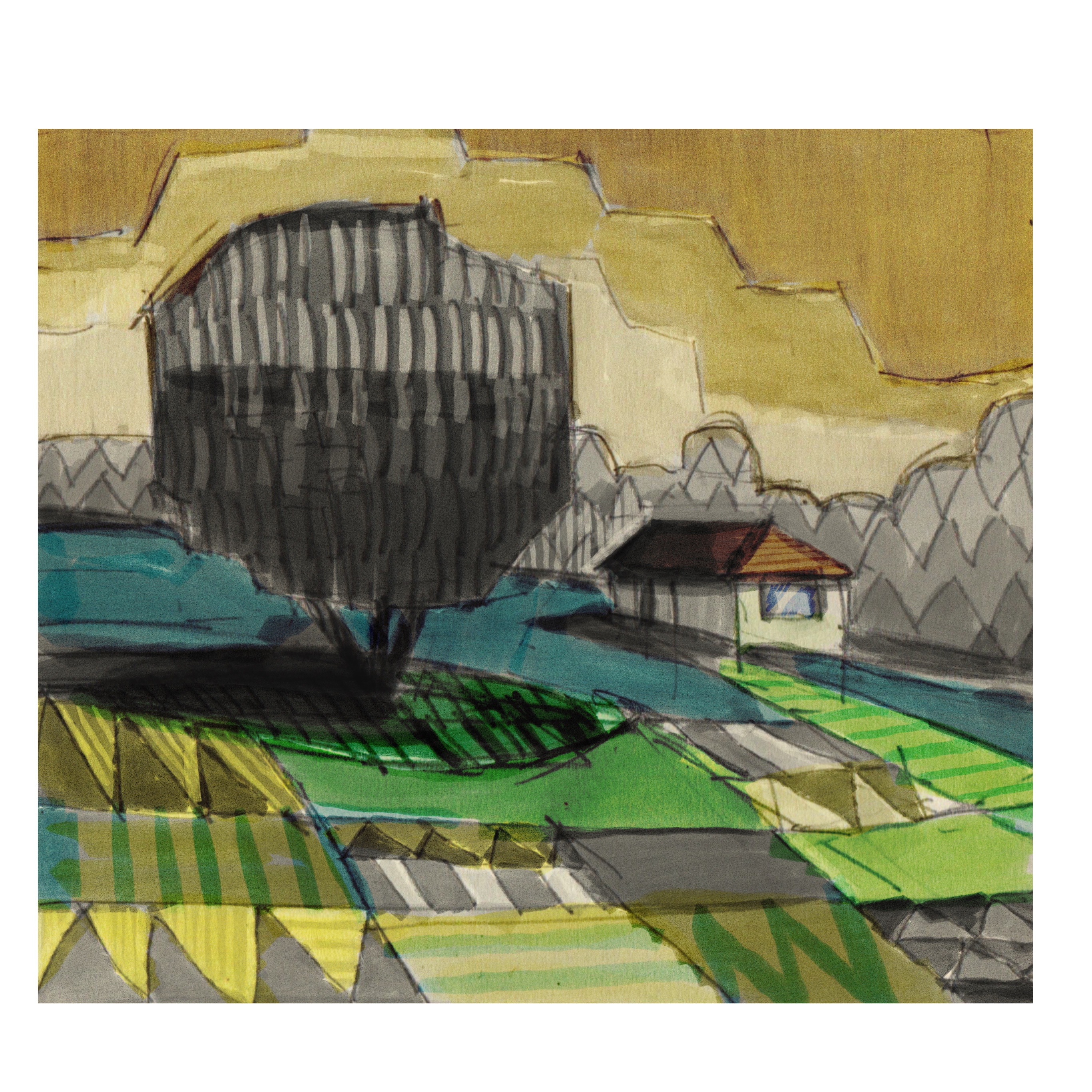 André Gábor painting – original artwork