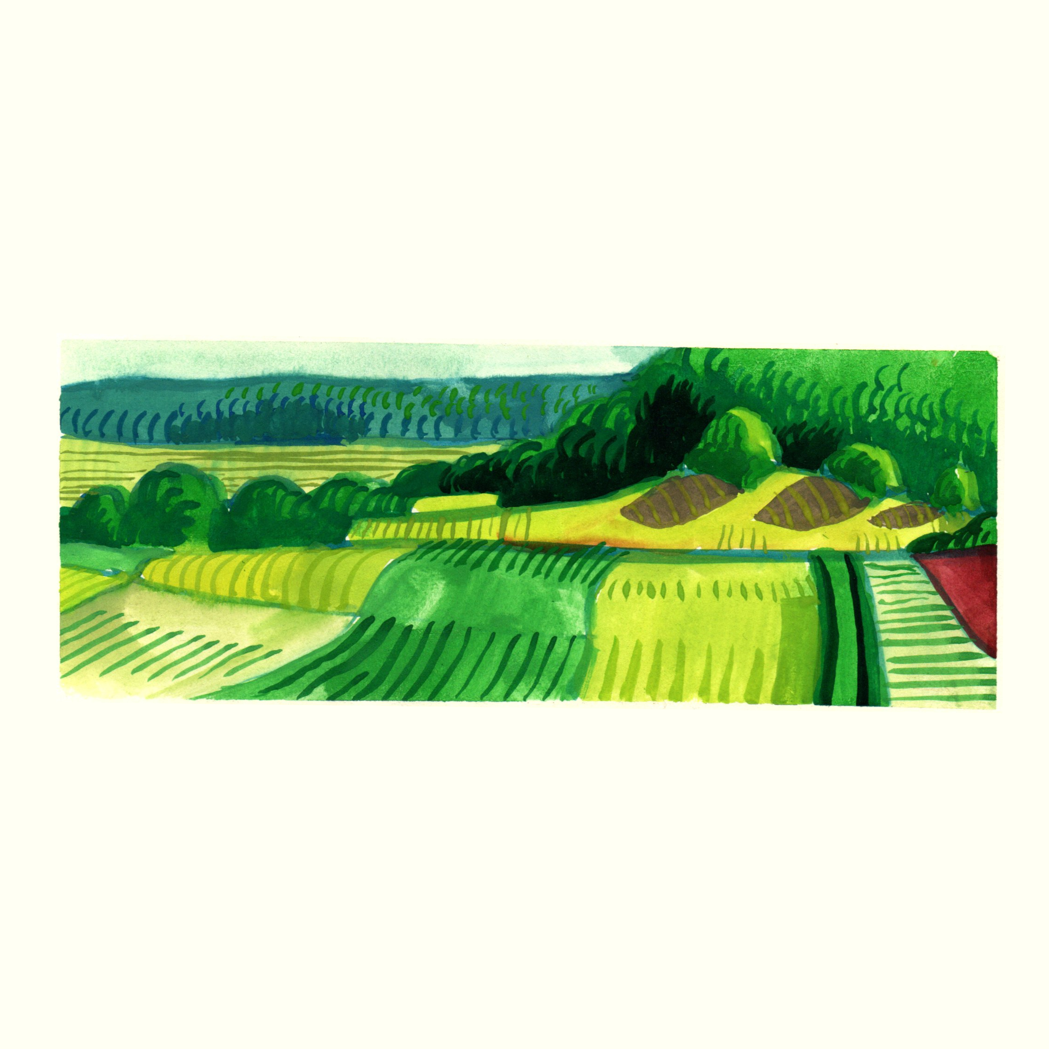 André Gábor painting – original artwork