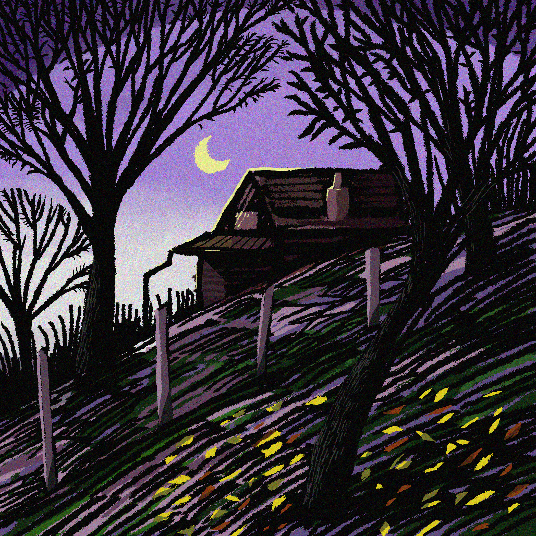 André Gábor painting – original artwork