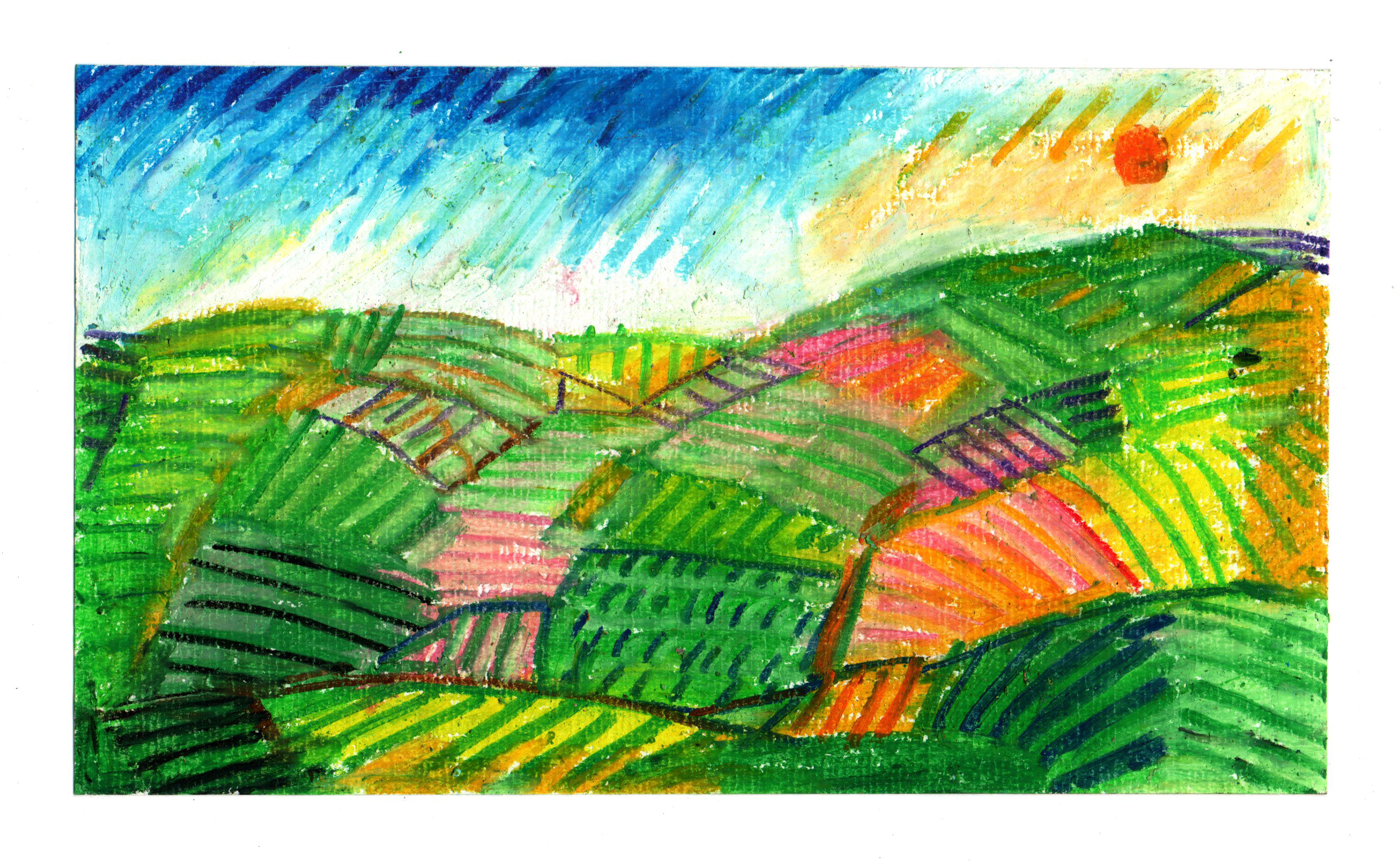 André Gábor painting – original artwork