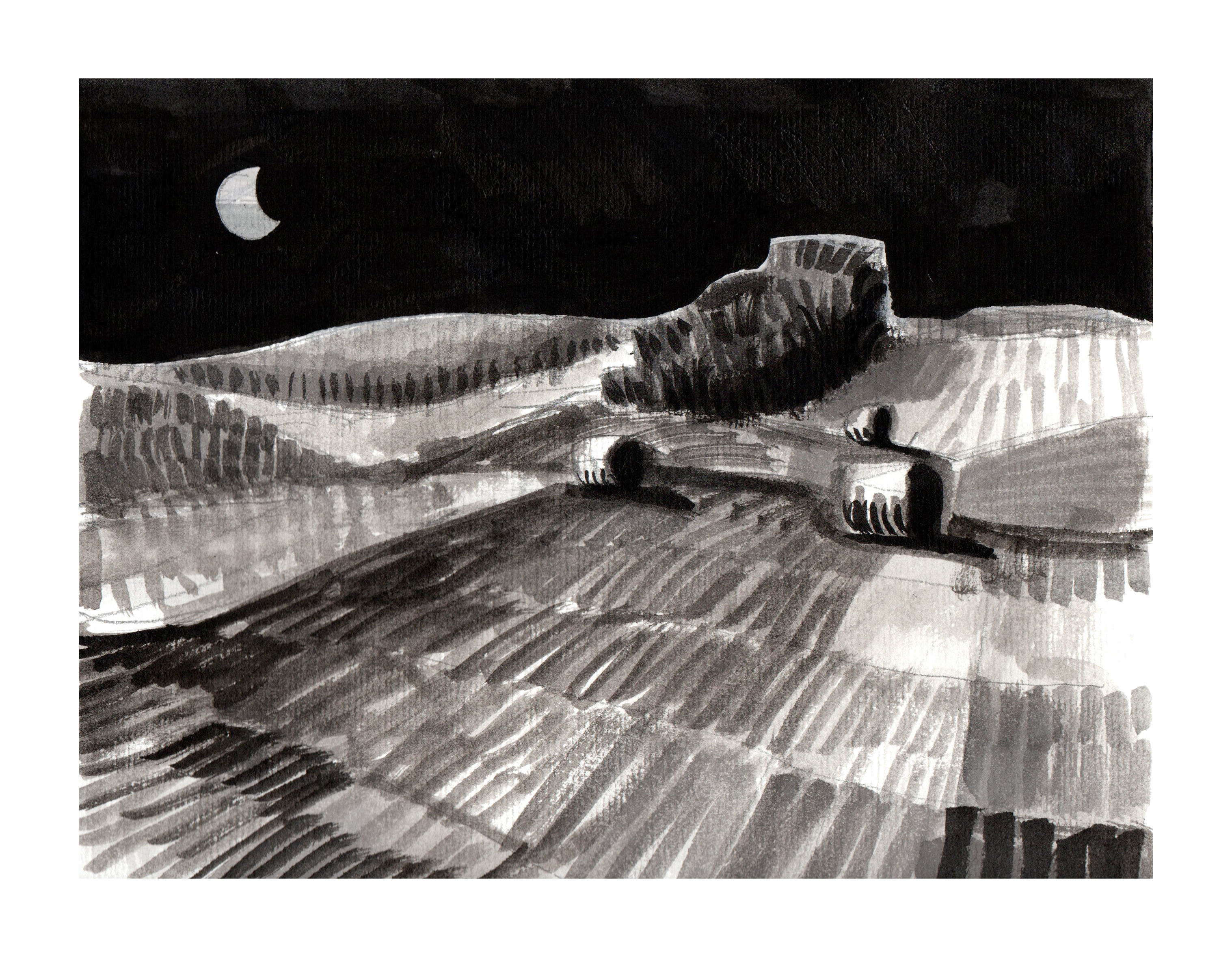 André Gábor painting – original artwork